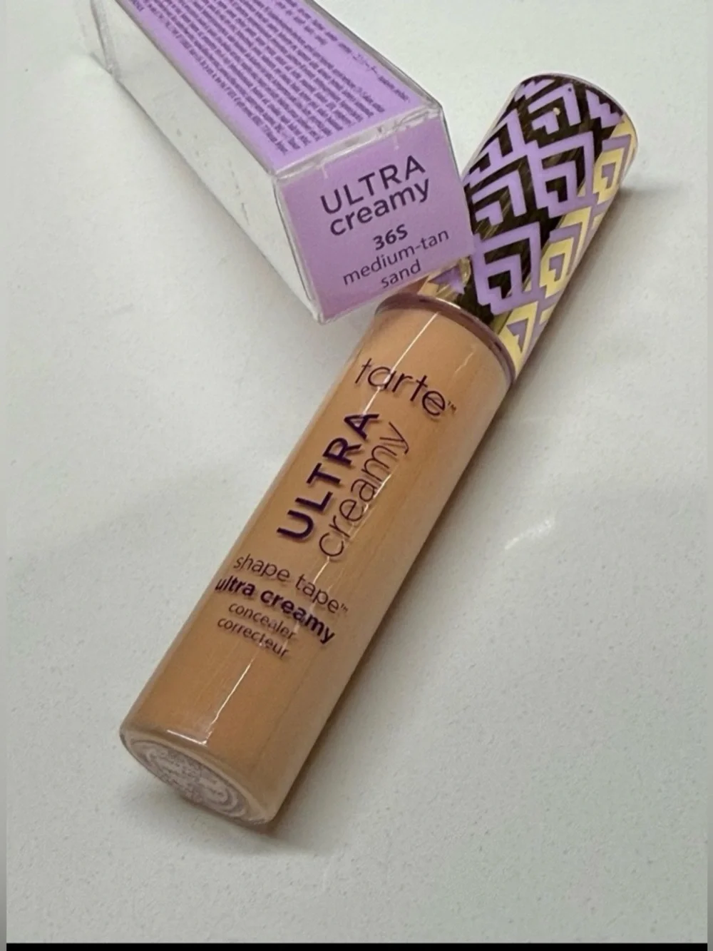 Tarte Ultra Creamy Shape Tape Concealer 36S Medium Tan Sand
